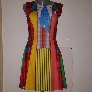 Black Milk Sixth Doctor Play Dress XL Doctor Who